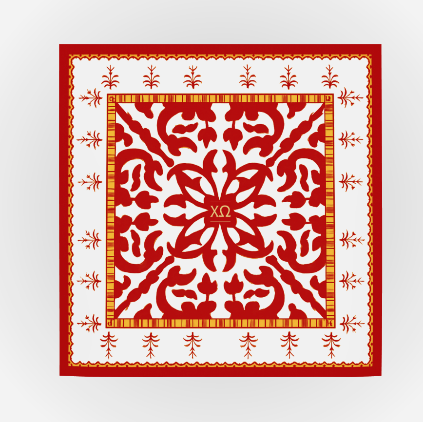 The Chi Omega Scarf