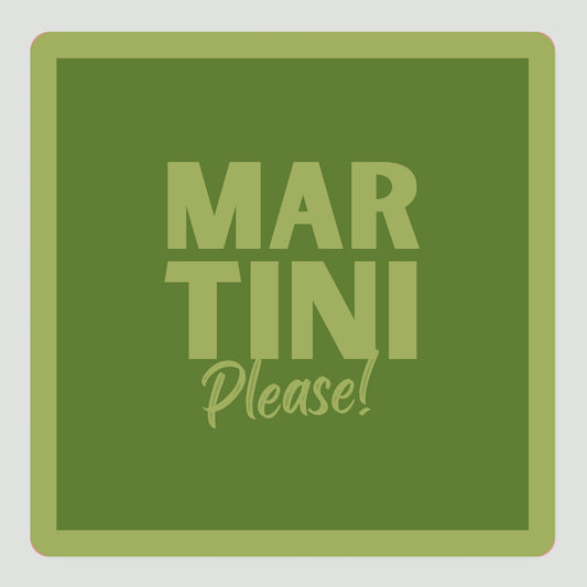 Martini Please! Party Coasters (Set of 12)
