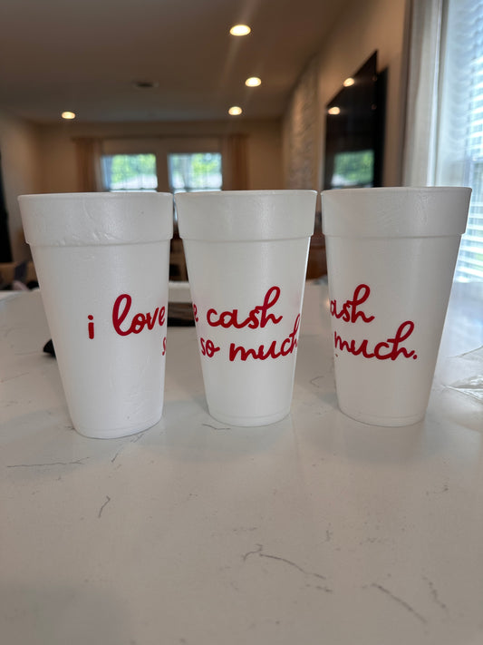 Custom 20oz Styrofoam Cups