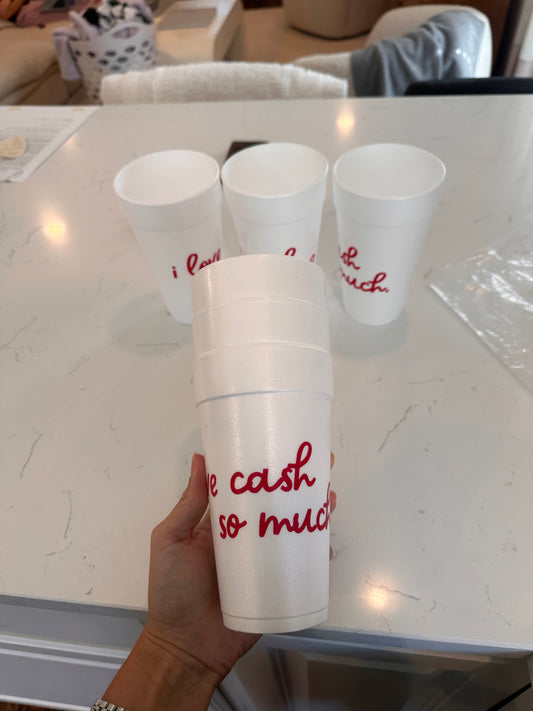 Custom 20oz Styrofoam Cups