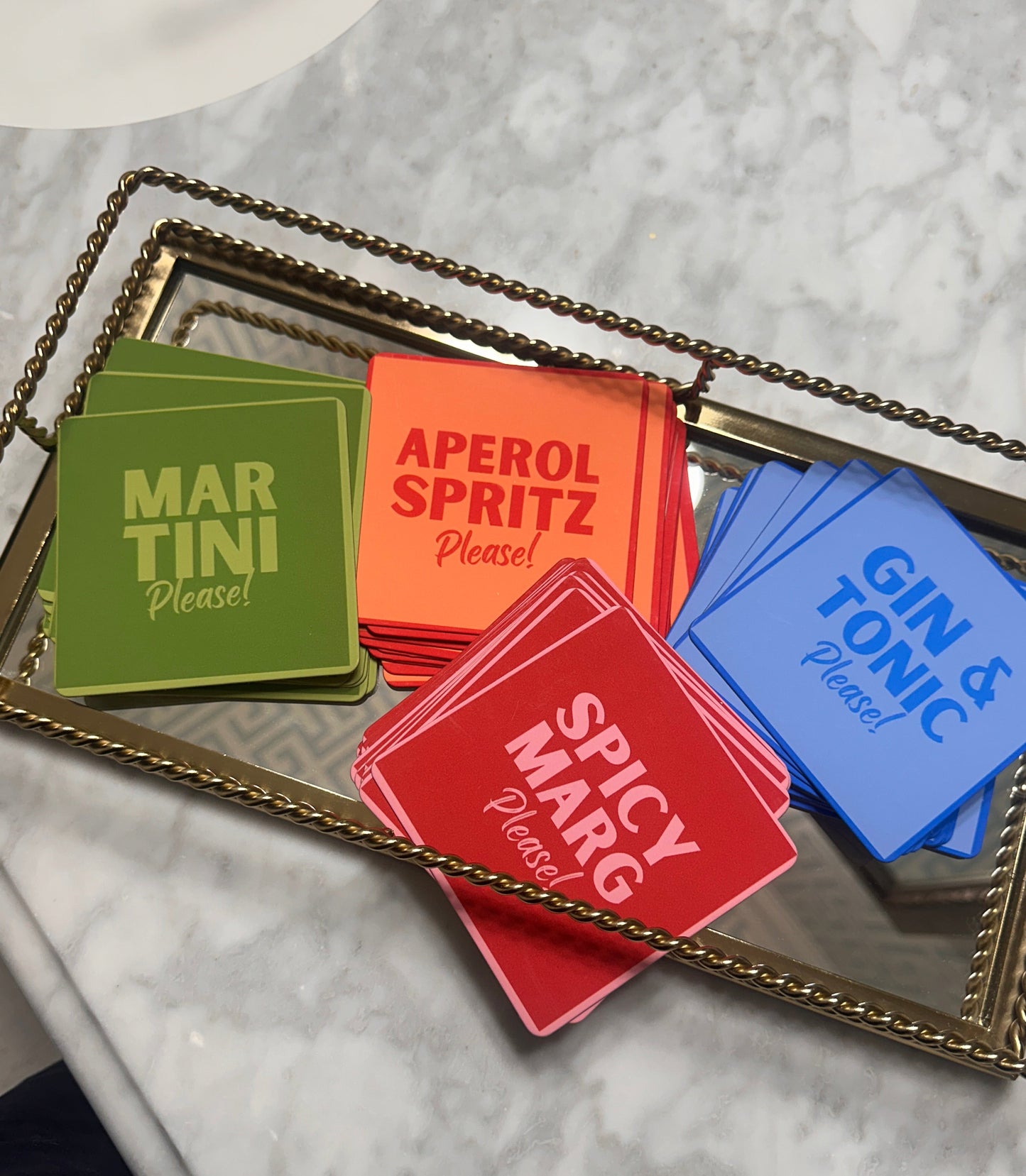 Custom Party Coasters (Set of 12)